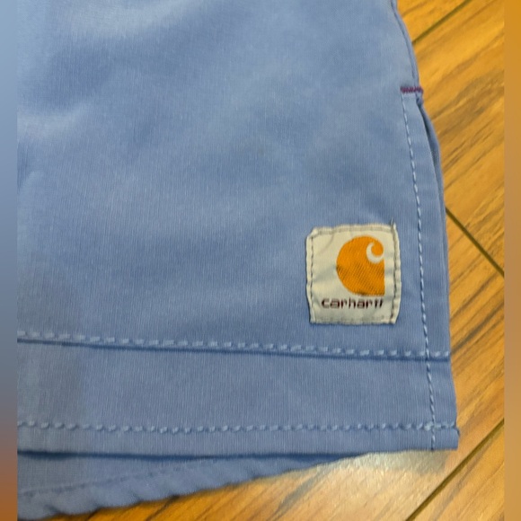 Carhartt Force Scrub Top Women's size Small - Blue - Picture 4 of 7